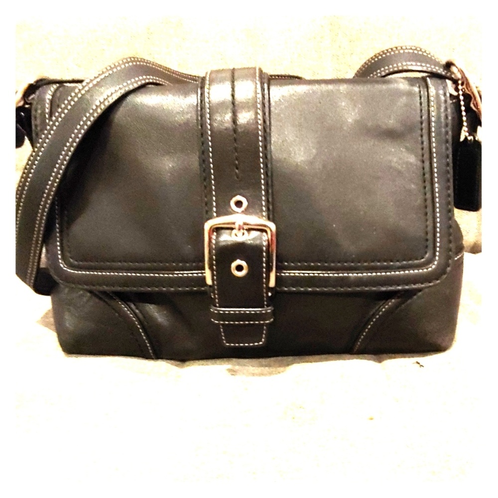 Coach soft leather bag
